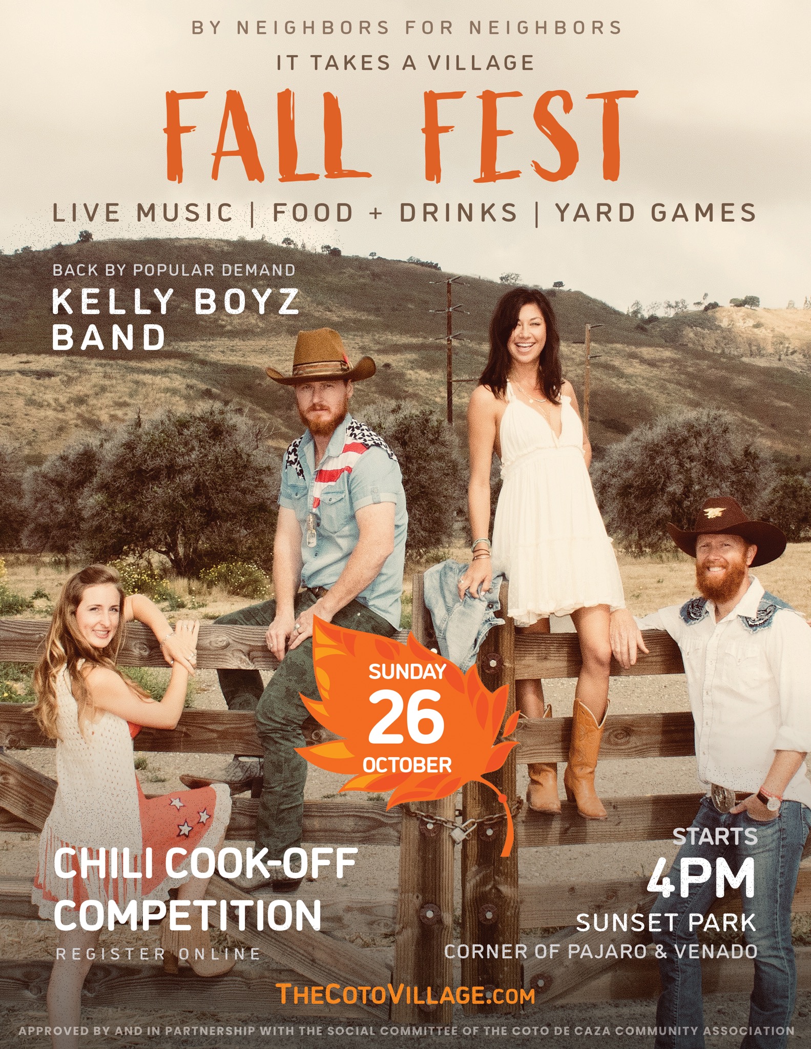 Fall Fest 2025 event flyer